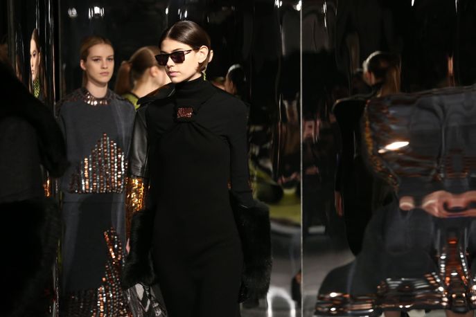 Kenzo AW14 catwalk show