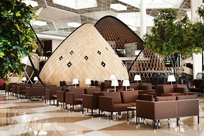 Heydar Aliyev Airport by Autoban studio 