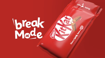 KitKat turns packaging into a tool for digital escape