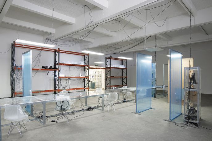 User, Space by Yuri Pattison at Chisenhale Gallery, London