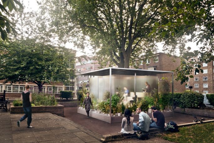 Forests installation by Asif Khan and MINI LIVING at the London Design Festival 2016