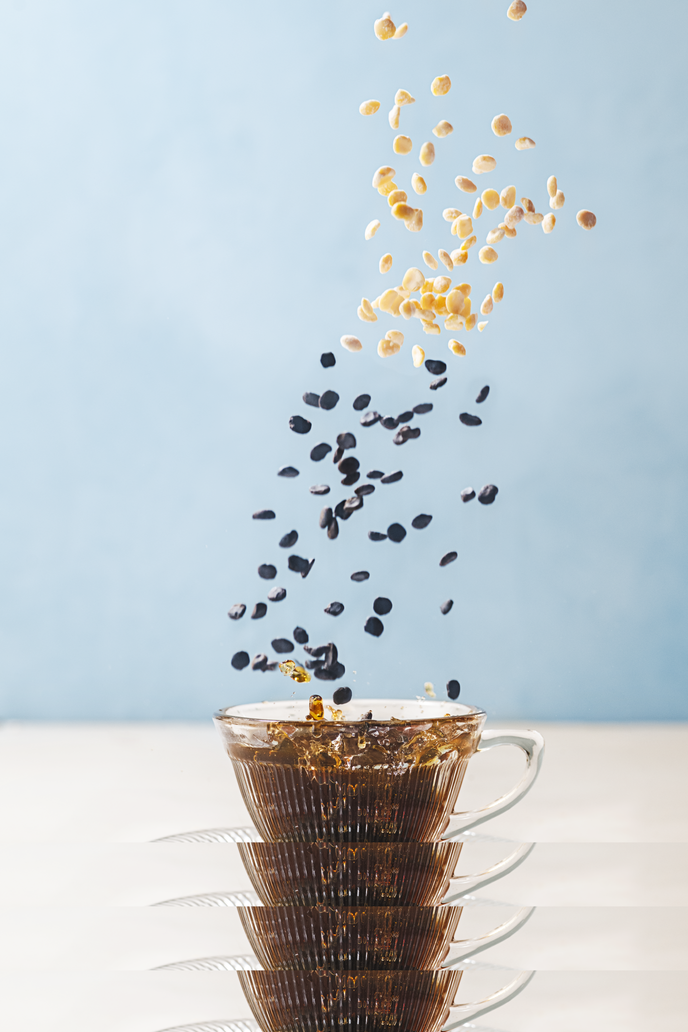 Koppie, local legumes, fermented and roasted coffee alternative, Belgium