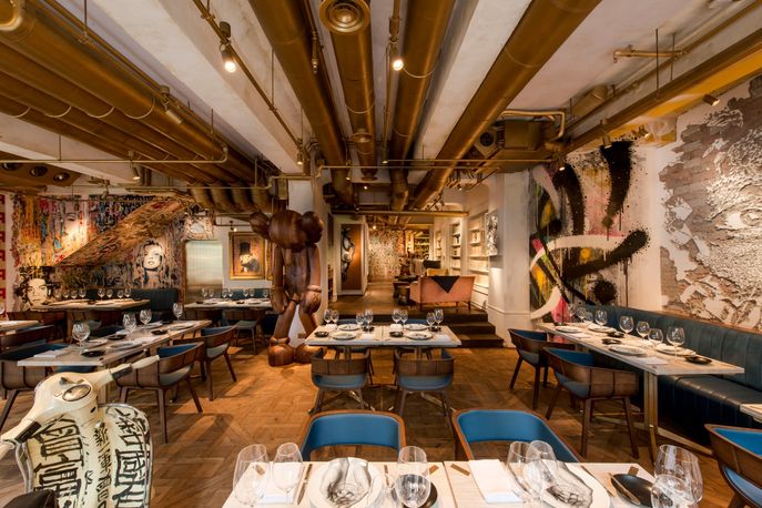 BIBO Street Art Restaurant by Substance,  Hong Kong