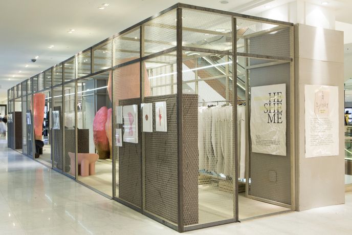 Selfridges Agender designed by Faye Toogood