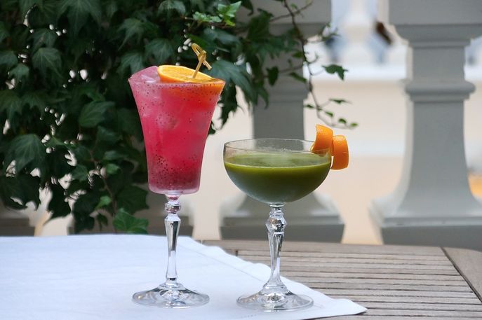 Tanya's cafe superfood cocktails, London