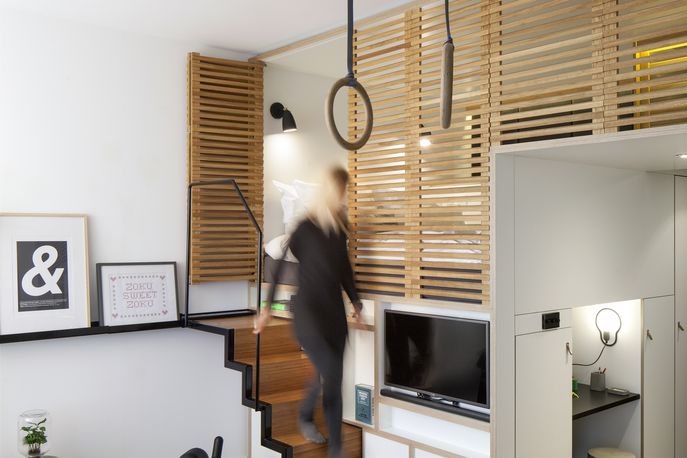 ZOKU Loft Space designed by Concrete, Amsterdam. Photography by Ewout Huibers.