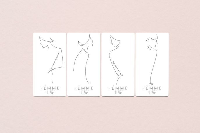 Fémme packaging by Pearlfisher