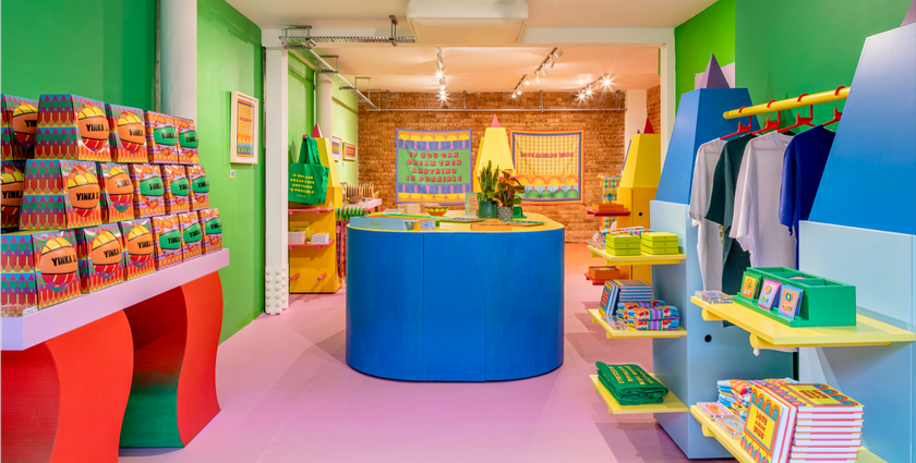 Yinka Ilori's East London pop-up store celebrates West African culture