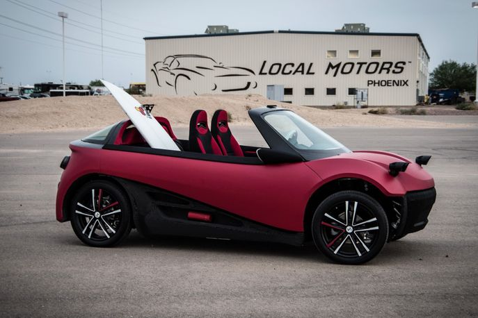 LM3D Swim car by Local Motors, Phoenix