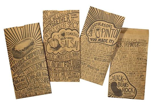 Packaging for Chipotle Burrito