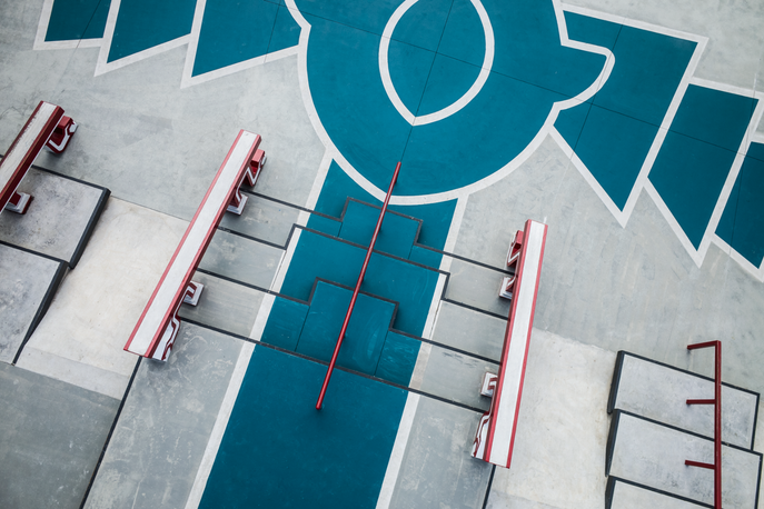 Temple Mayor skate park by California Skateparks for Nike SB, Mexico’