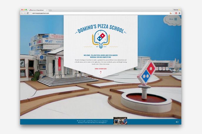 Domino's Pizza School designed by CP+B, US