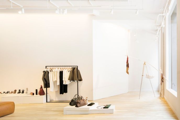Maiyet New York flagship store by Ciguë Architects