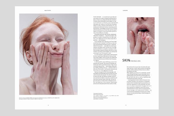 Beauty Papers, Issue #00 created by Maxine Leonard and Valerie Wickes, London. Content directed by Nicholas Joss
