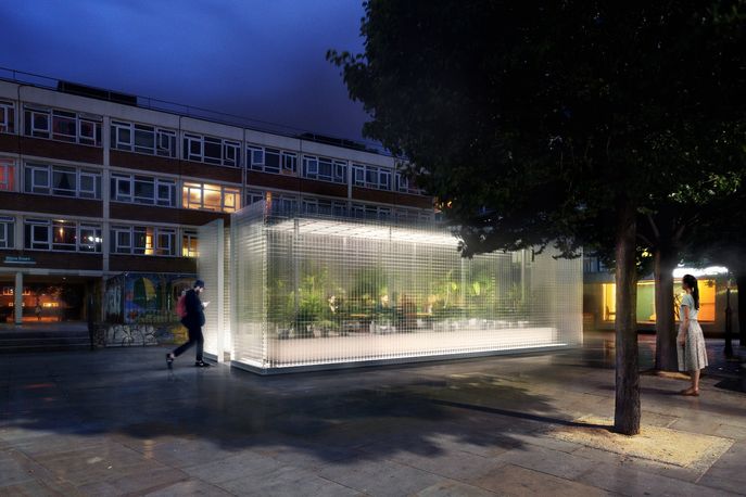 Forests installation by Asif Khan and MINI LIVING at the London Design Festival 2016