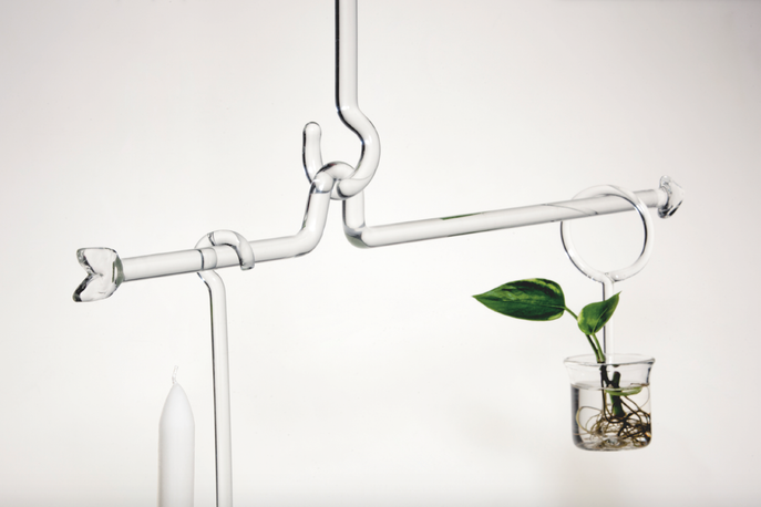 Mobile by Sam Baron for 2°C exhibition by Disegno at the Aram Gallery, London
