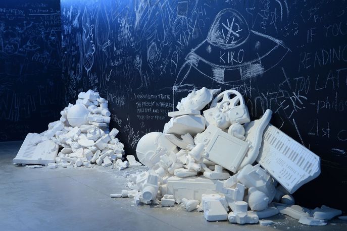 The Future Was Written by Daniel Arsham at Design Miami/ 2015
