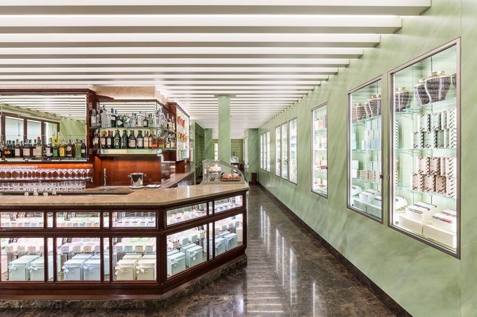 Marchesi Patisserie from Prada, Milan