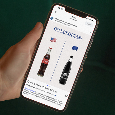 Brandsnap is an app that helps you quickly check where a product comes from and suggesting European alternatives to encourage local consumption, Europe