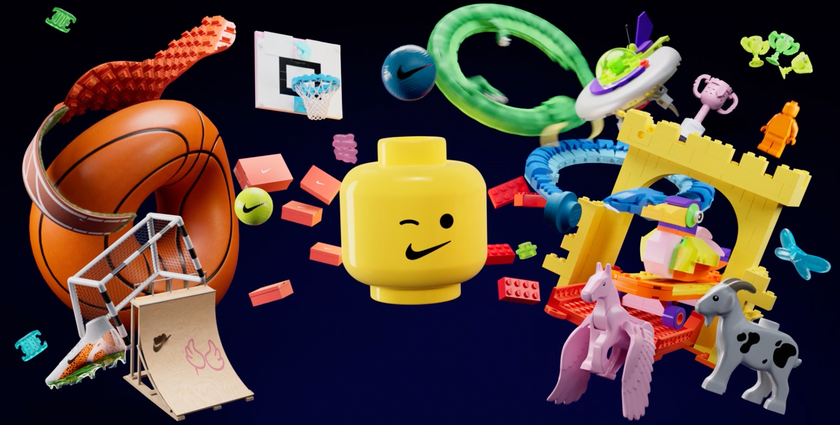 Lego and Nike announce partnership to champion kids’ play and creativity
