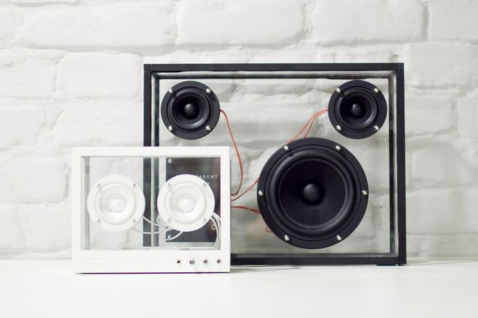 The Small Transparent Speaker by People People, Sweden