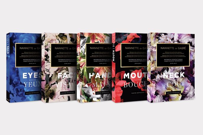 Nannette de Gaspé face and body masks