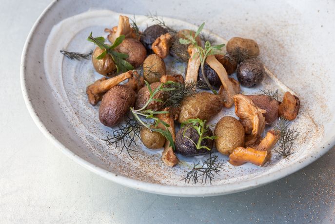 The Shed pantry range, California