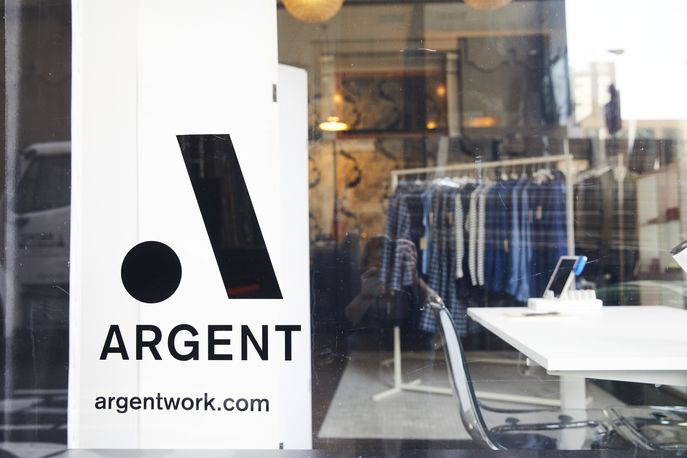 Argent and WeWork retail space, San Francisco