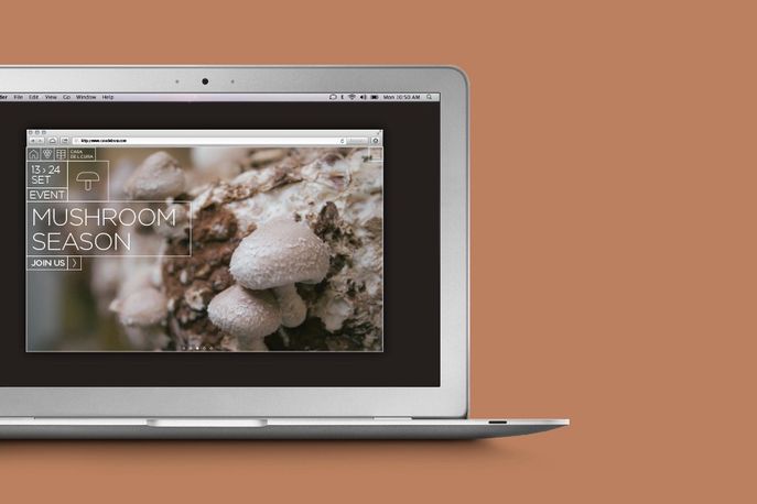 Casa de L Cura branding by Miguel Palmeiro, Portugal