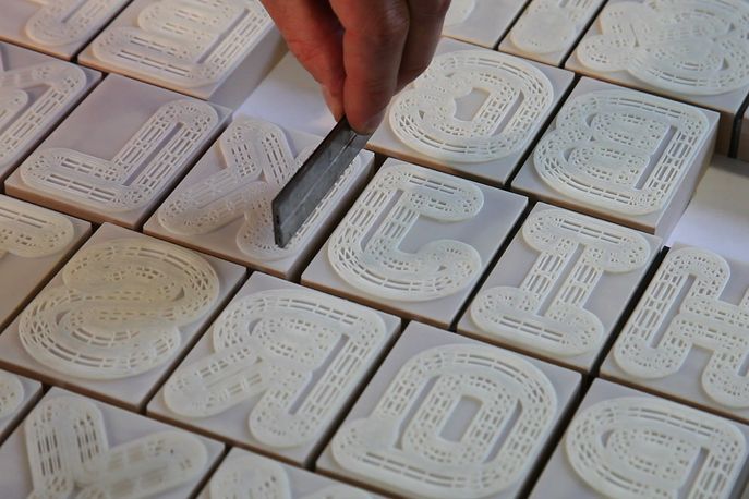 A23D, 3D-printed letterpress 