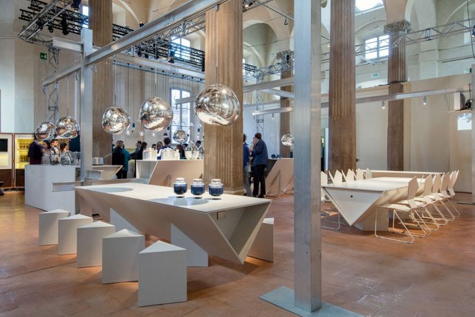 The Restaurant by Caeserstone and Tom Dixon in collaboration with Arabeschi di Latte, Milan