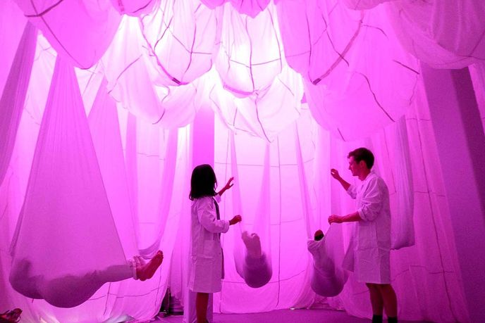 Chronarium Sleep Lab at The Cathay for the FutureEverything festival by Loop.ph, Singapore