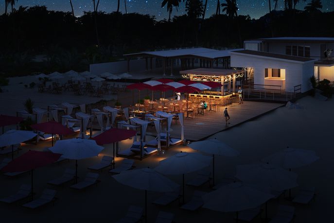 The Departure Beach by Virgin, Barbados