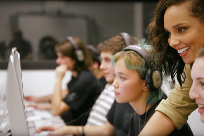 Levi's Give Back education programme, Brooklyn