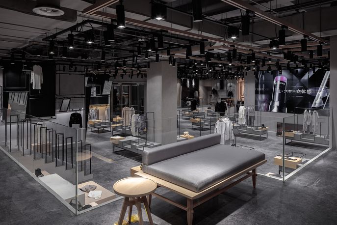 JOOOS Fitting Room by X+Living, China. Photography by Shao Feng