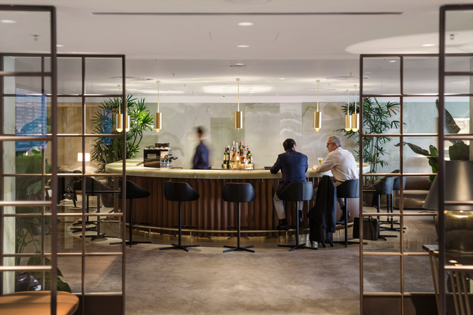 The Pier, Cathay Pacific First Class Lounge, Hong Kong