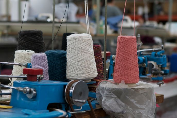 Cut & Sew process at Ball of Cotton in Commerce, CA - Photo Credit (Oliver Jevremov)