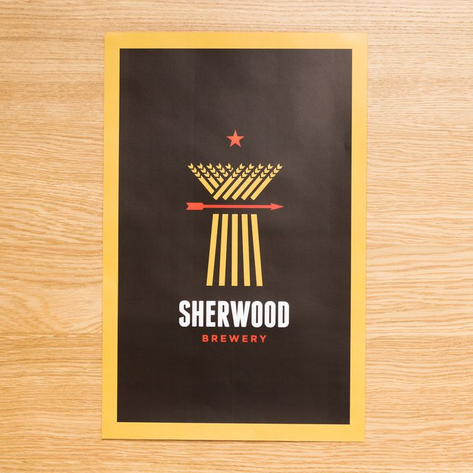 Sherwood Brewery by Think Brand Studio