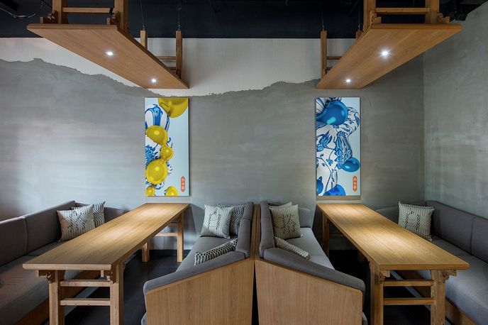 En Vain Beijiu bar designed by United Design Practice, Beijing