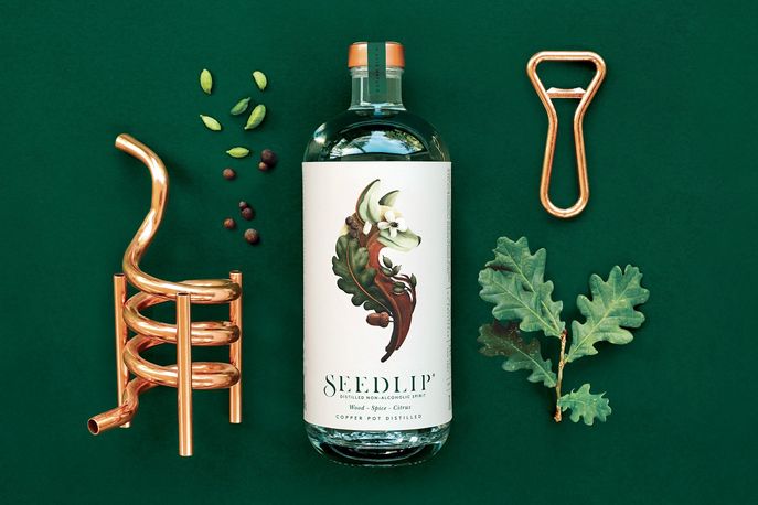 Seedlip non-alcoholic spirit, London