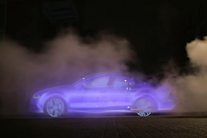The Disappearing Billboards by thjnk for Audi, Germany