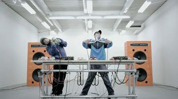Beat that: Jogging shoes are turned into musical instruments
