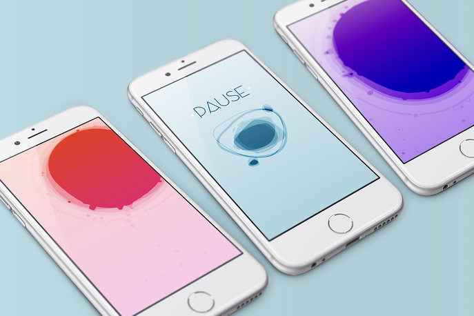 Pause App created by PauseAble and Utswo Studio, Malmö