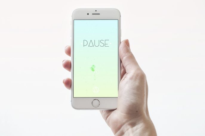 Pause App created by PauseAble and Utswo Studio, Malmö