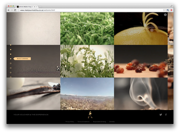 Meet your match by Johnnie Walker