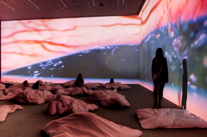 Pipilotti Rist, Worry Will Vanish, London